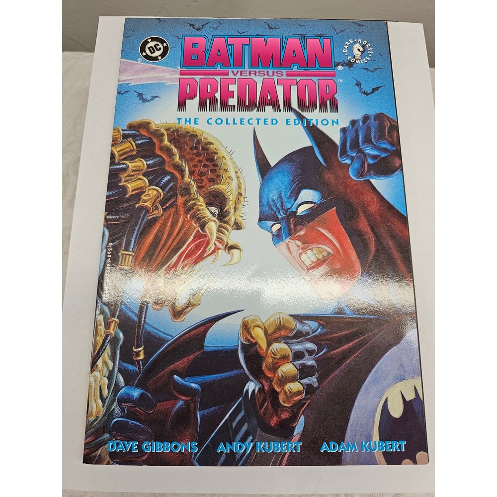 DC Comics Batman‎ Versus Predator Graphic Novel Men OS Multi Excellent 1991 TPB